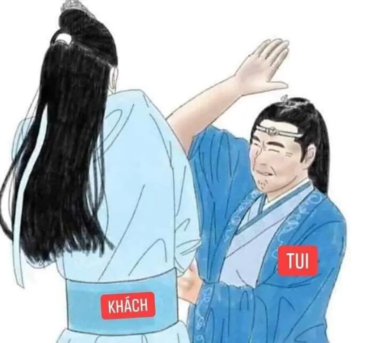 Meme tát hài hước cực kỳ dí dỏm