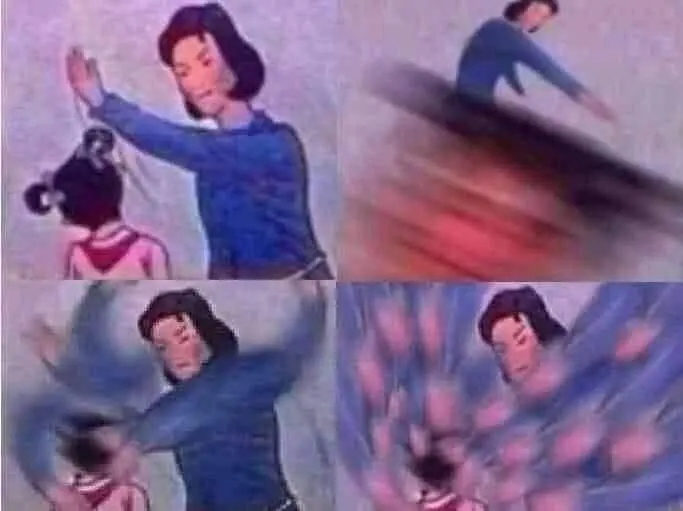 Meme tát hài hước được chia sẻ mạnh mẽ