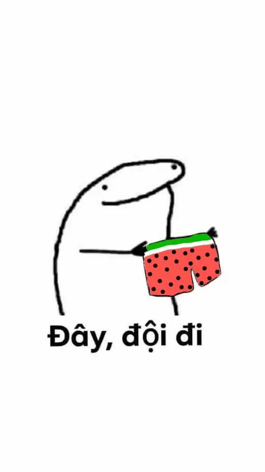 Meme đội quần phản ánh sự bất ngờ qua các biểu cảm ngớ ngẩn và dễ thương