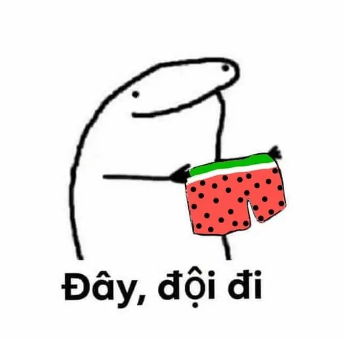 Meme đội quần là một cách tuyệt vời để làm cho mọi người cười