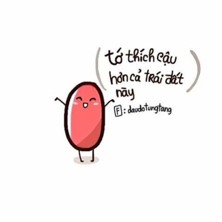 Meme tình yêu dễ thương với các biểu cảm ngộ nghĩnh