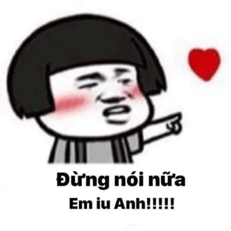 Meme tình yêu được yêu thích trong cộng đồng mạng
