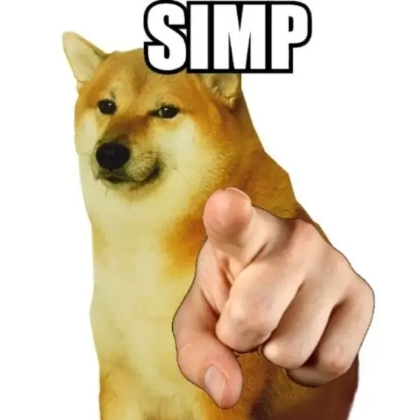 Meme chó shiba chỉ tay hài hước