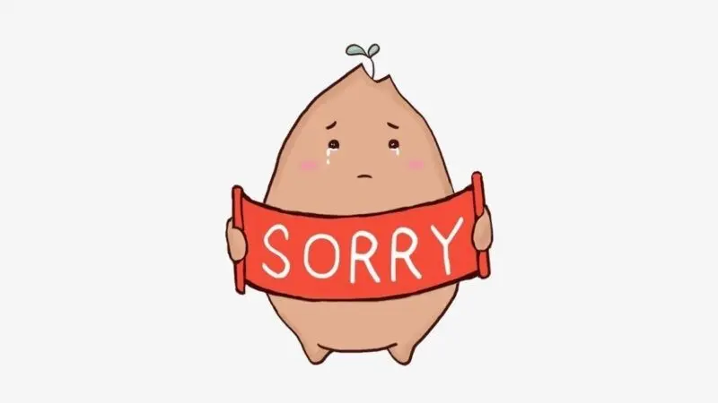 Meme xin lỗi mang lại niềm vui