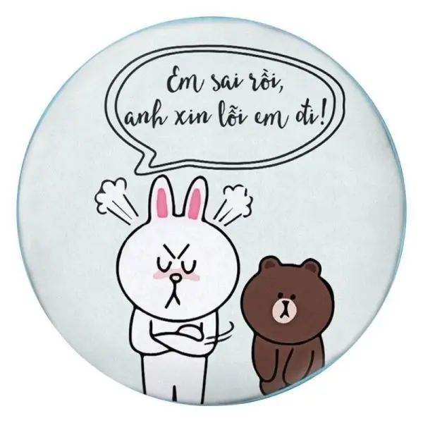 Cười cùng meme xin lỗi đáng yêu