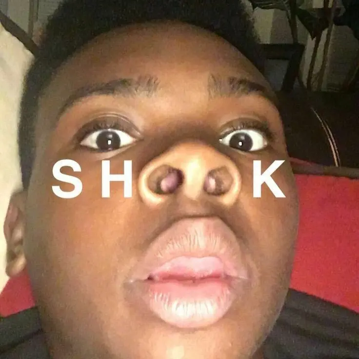 Meme anh da đen shock hài hước