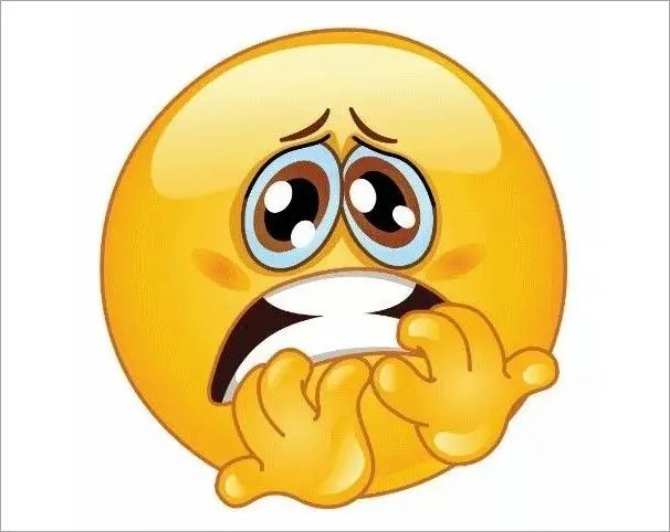 Meme icon sợ hãi các thứ