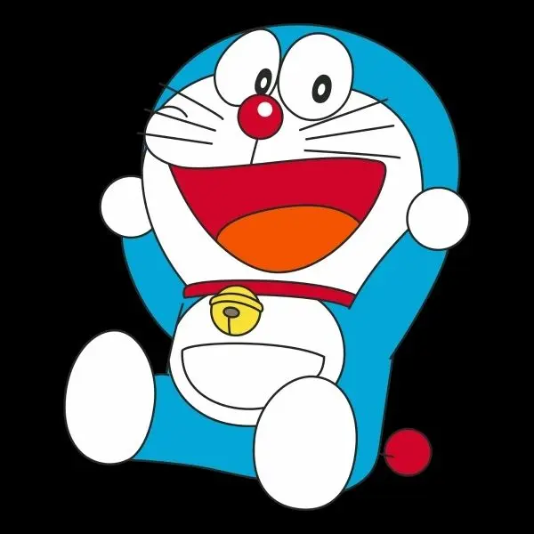 Avatar Doremon trong tư thế nhảy múa, tràn đầy năng lượng. Avatar Doremon trong tư thế nhảy múa, tràn đầy năng lượng.