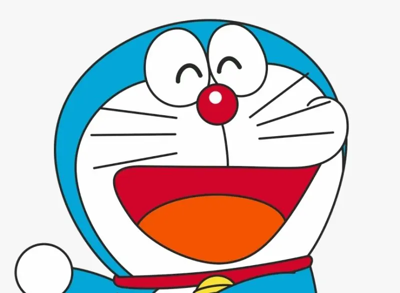Doremon đang cười tươi dưới ánh mặt trời. Doremon đang cười tươi dưới ánh mặt trời.