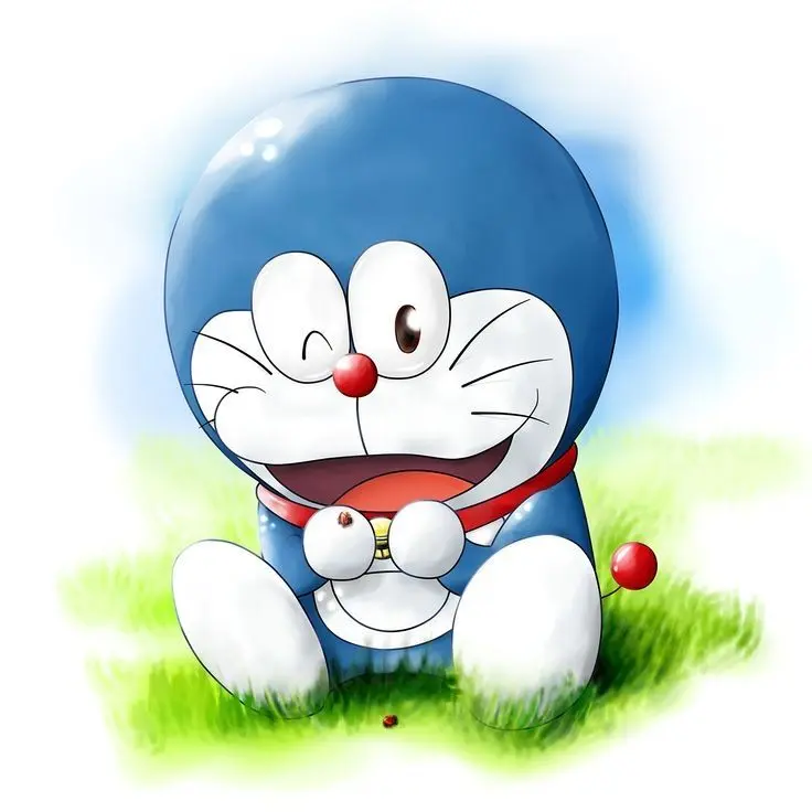 Doremon đứng giữa thiên nhiên, tạo cảm giác thư thái. Doremon đứng giữa thiên nhiên, tạo cảm giác thư thái.