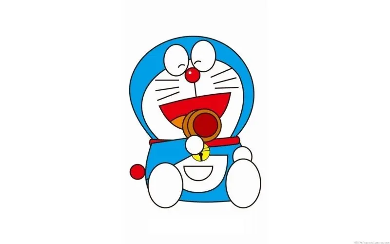 Hình ảnh Doremon ngồi thư giãn dưới ánh nắng. Hình ảnh Doremon ngồi thư giãn dưới ánh nắng.