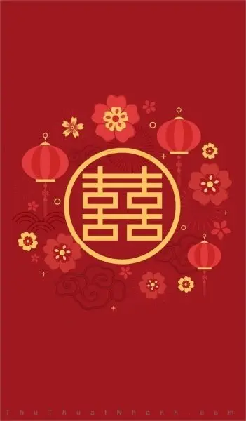 Hình nền chữ hỷ cho điện thoại, dễ thương và ý nghĩa Hình nền chữ hỷ cho điện thoại, dễ thương và ý nghĩa