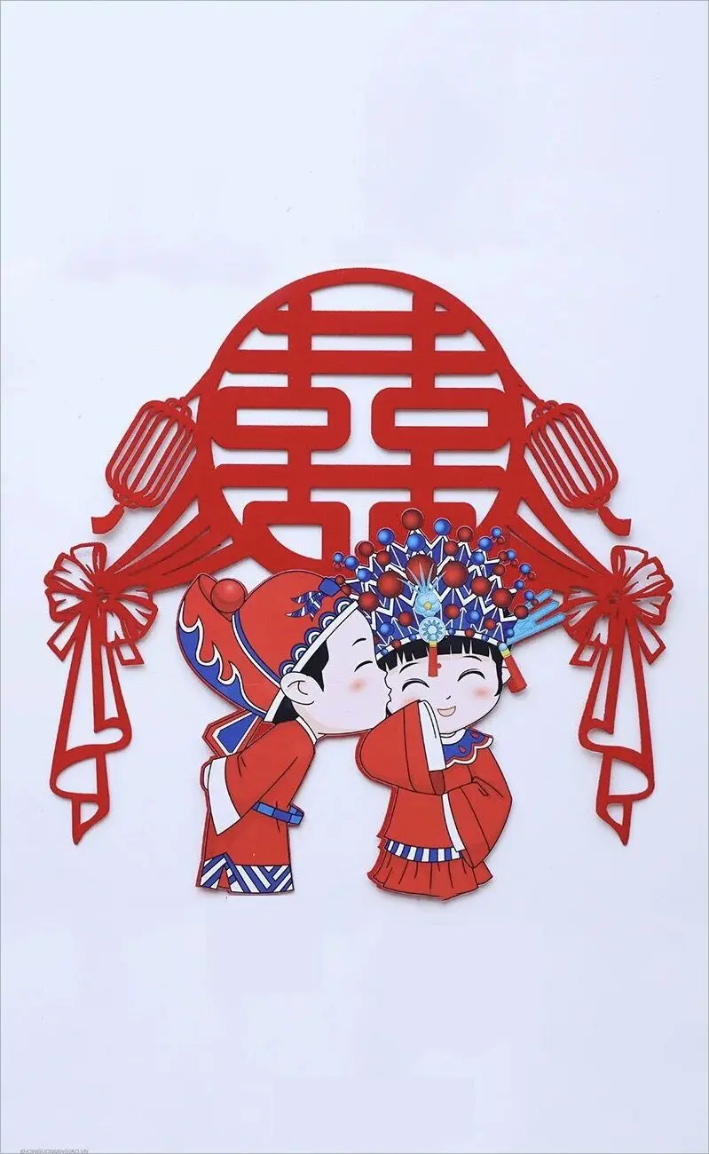 Hình nền chữ hỷ đẹp, kết hợp giữa truyền thống và hiện đại Hình nền chữ hỷ đẹp, kết hợp giữa truyền thống và hiện đại