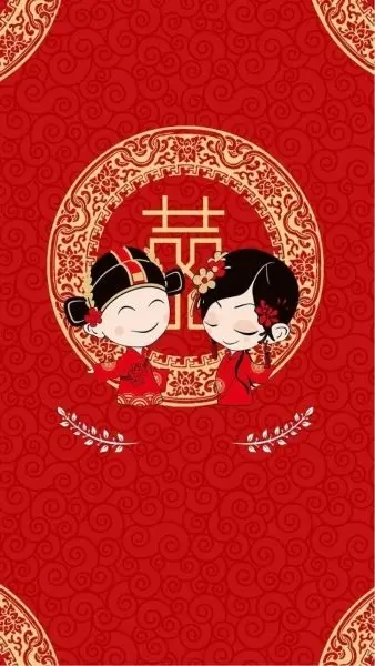 Hình nền chữ hỷ cho điện thoại, mang đến sự may mắn Hình nền chữ hỷ cho điện thoại, mang đến sự may mắn