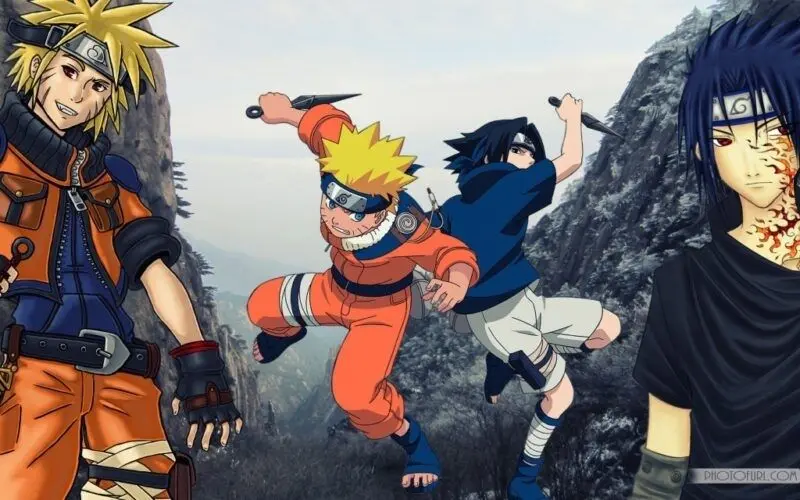 Mang Naruto lên màn hình máy tính với bộ hình nền độc đáo