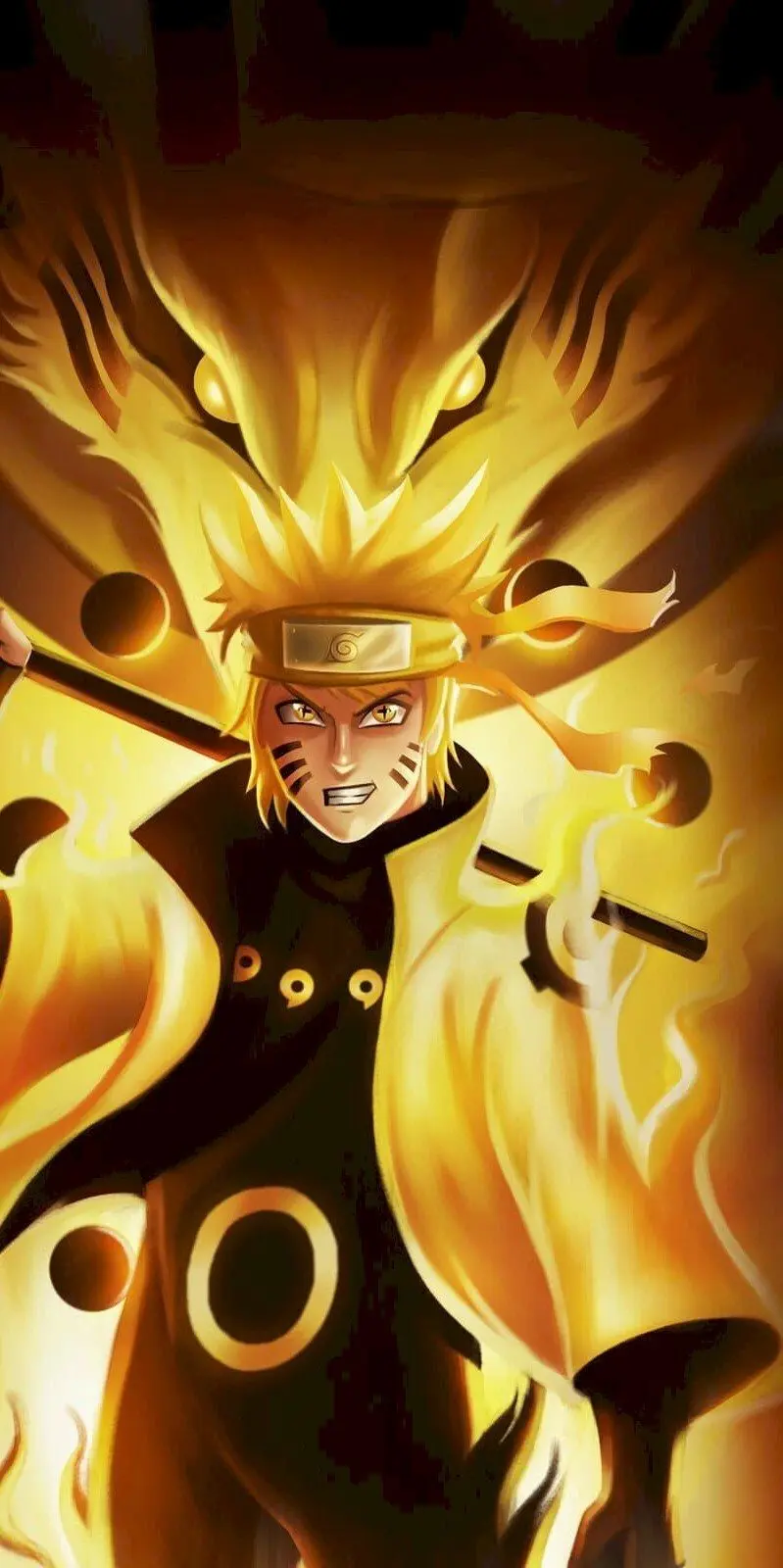 Cảm nhận tinh thần Naruto qua hình nền điện thoại độc đáo