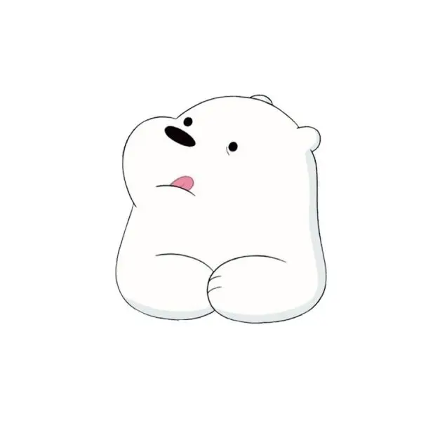 Đơn giản nhưng đầy sáng tạo với avatar gấu trắng hoạt hình cute
