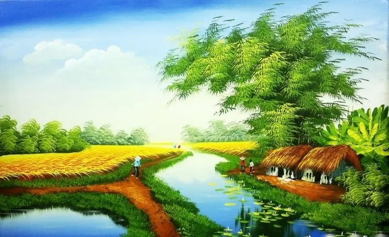 Vẻ đẹp làng quê Việt Nam, nơi thiên nhiên và con người sống chan hòa. Vẻ đẹp làng quê Việt Nam, nơi thiên nhiên và con người sống chan hòa.