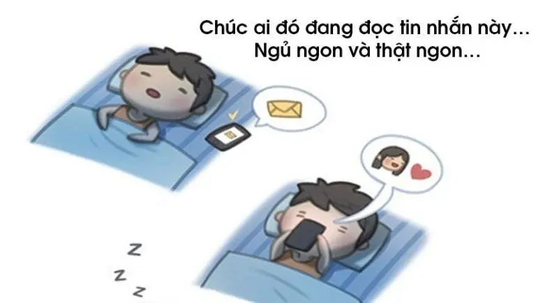 Meme ngủ ngon dành cho những ai yêu thích sự dễ thương