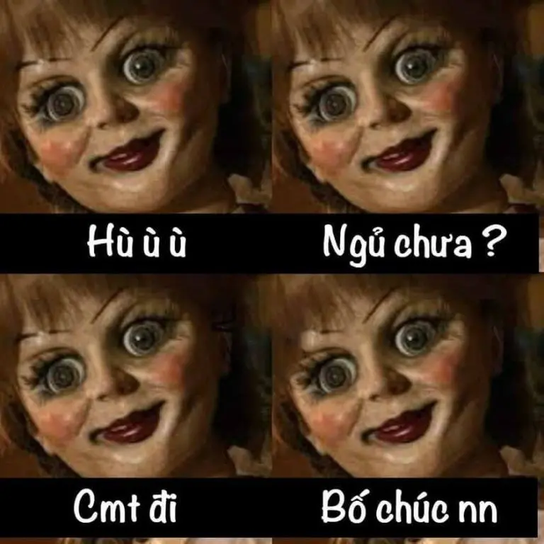 Meme ngủ ngon kinh dị khiến bạn rùng mình