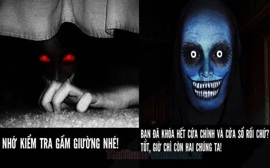 Meme ngủ ngon kinh dị mang lại cảm giác lạnh gáy