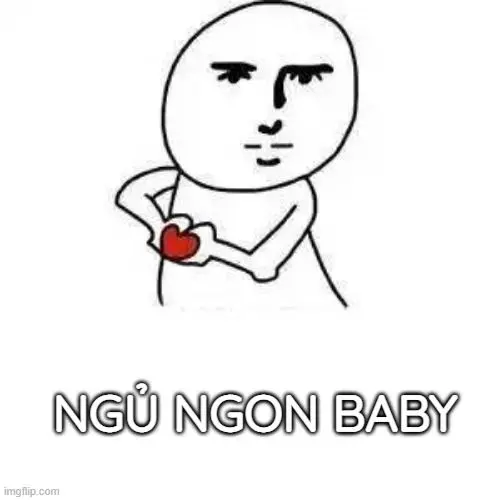Meme ngủ ngon mang đến giấc ngủ an lành