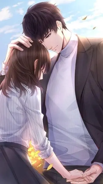 Hình nền anime cho điện thoại nhân vật nữ với cánh thiên thần