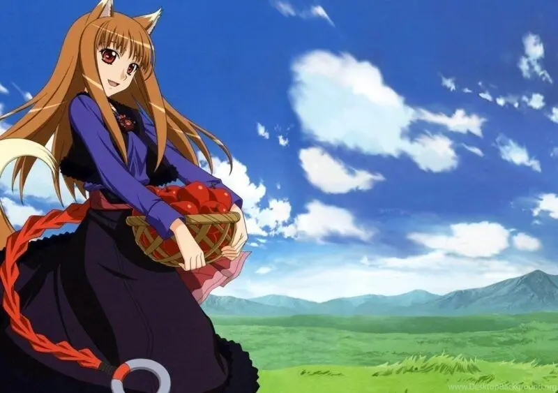 Hình nền anime cho máy tính phong cách fantasy