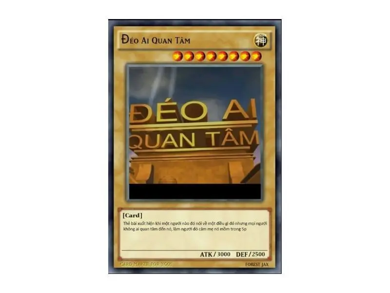 Bài meme đéo ai quan tâm