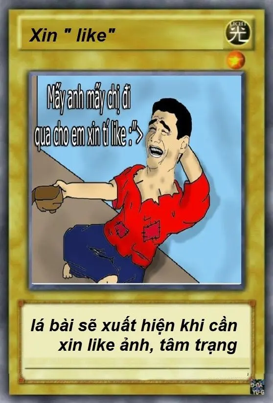 Bài meme xin like