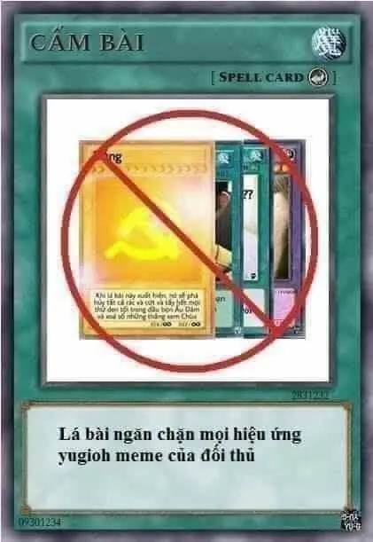 Bài meme cấm bài