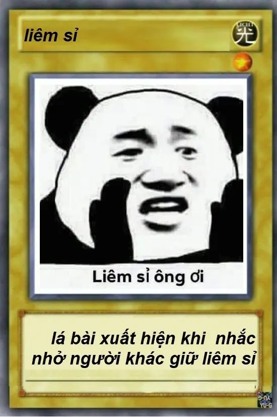 Bài meme liêm sỉ