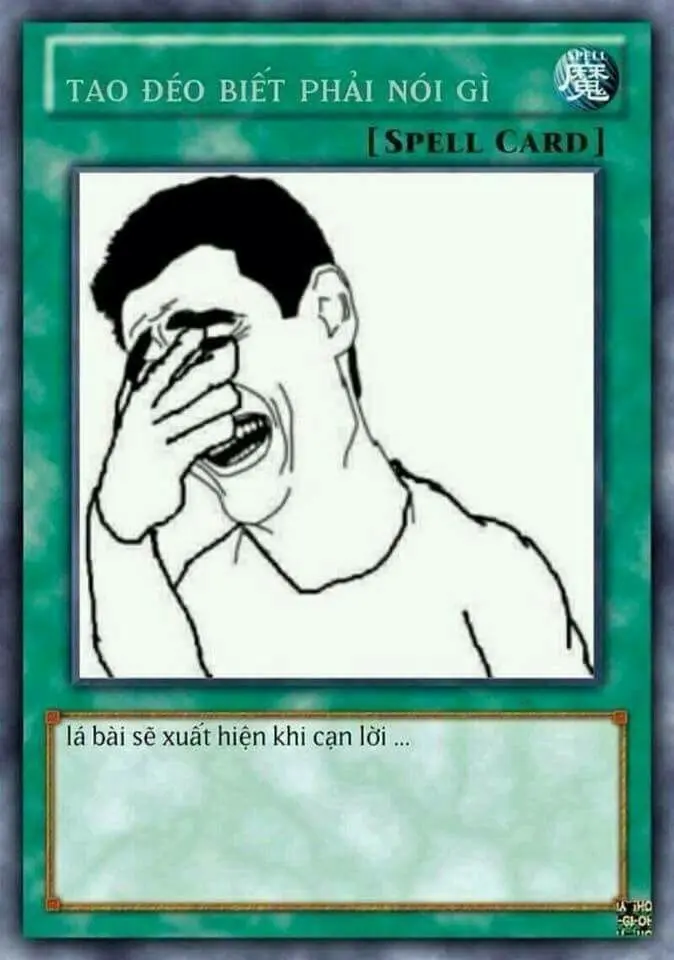 Bài meme tao đéo biết phải nói gì 