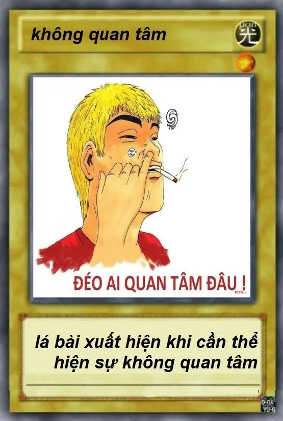 Bài meme không quan tâm