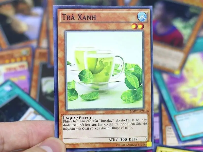 Bài meme trà xanh