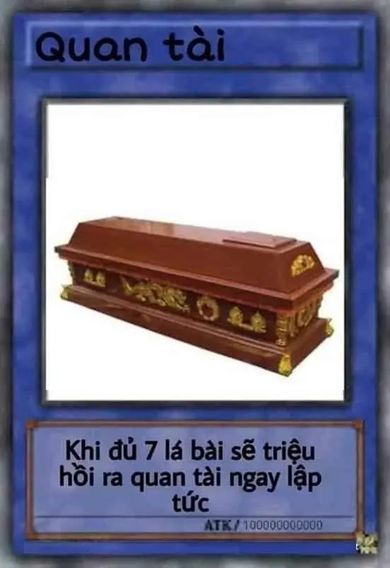 Bài meme quan tài