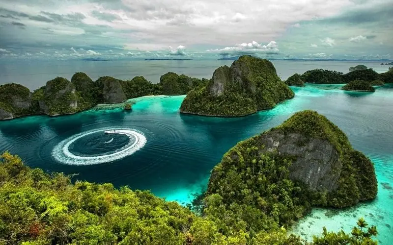 Phong cảnh đảo yên bình, không gian lý tưởng để thư giãn