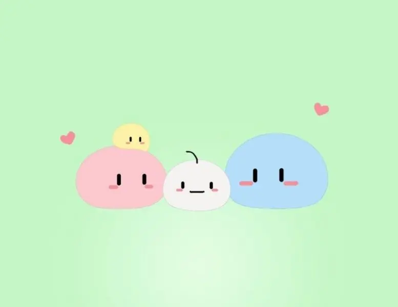 Hình nền cute dễ thương hoạt hình thiên thần nhỏ
