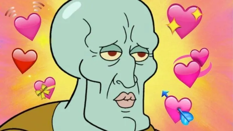 Meme trái tim được yêu thích trong giới trẻ