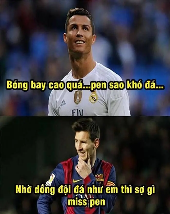 Messi meme hài hước và thú vị