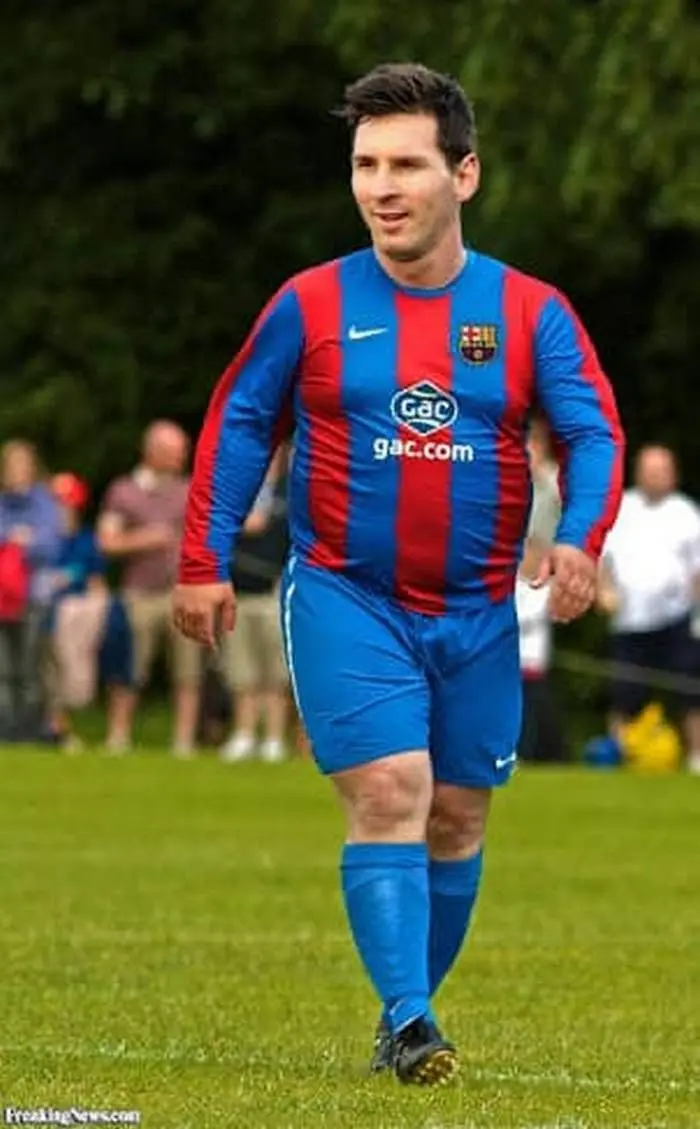 Messi meme béo hài hước và độc đáo