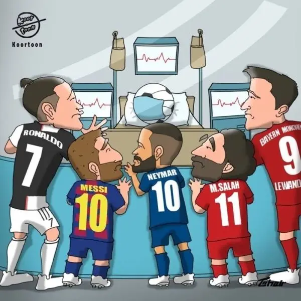 Messi meme cùng những người đồng đội