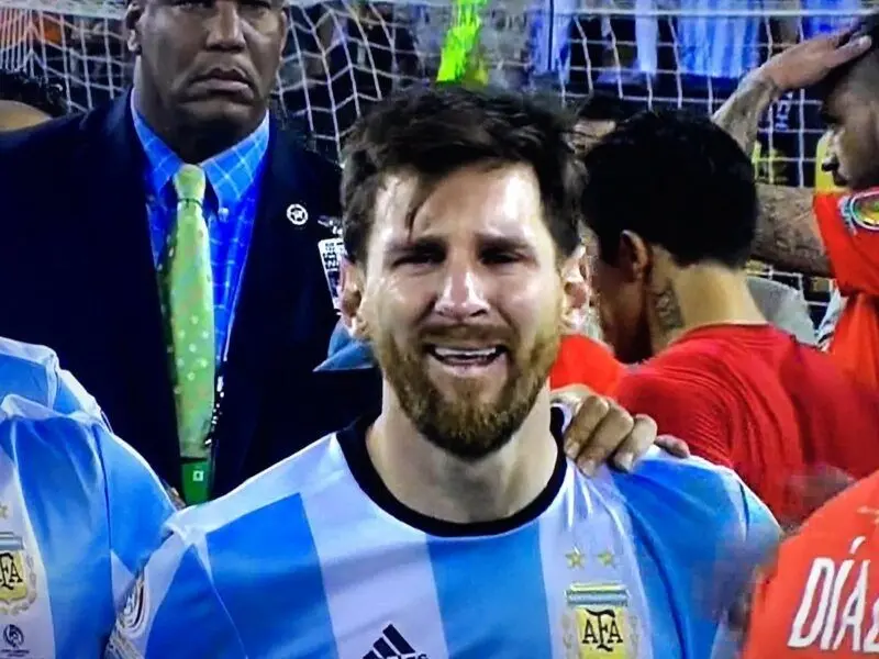 Messi meme khóc hài hước và thú vị
