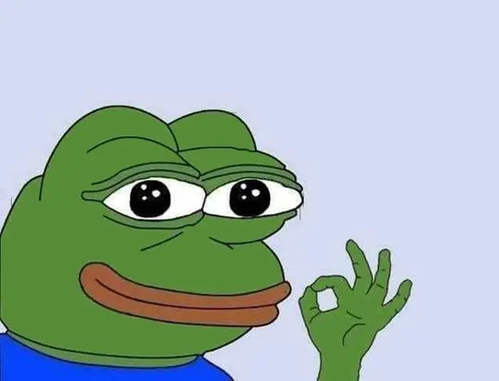 Ếch meme ok hài hước và thú vị nhất