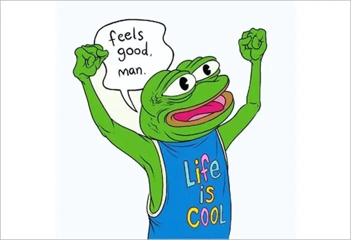 Ếch meme với biểu cảm làm nên nhiều tiếng cười
