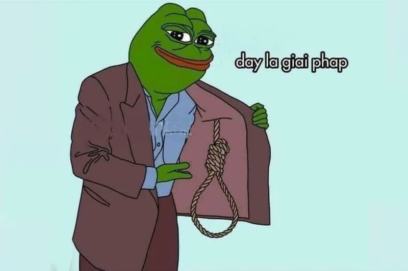 Ếch meme đa cấp hài hước và thú vị