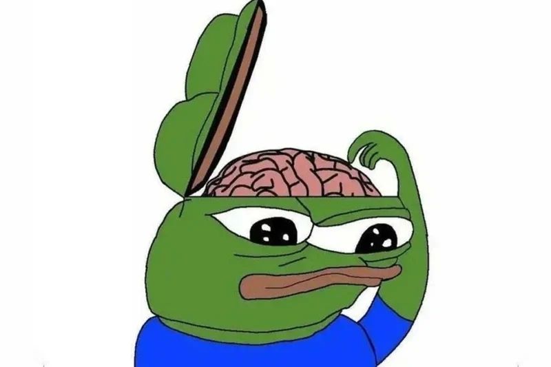 Ếch meme sửa não hài hước và thú vị