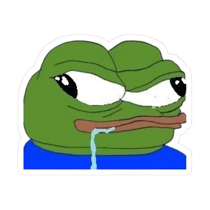 Ếch meme với biểu cảm nghi ngờ hài hước