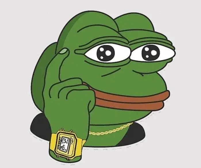 Ếch meme giàu có độc đáo và hài hước