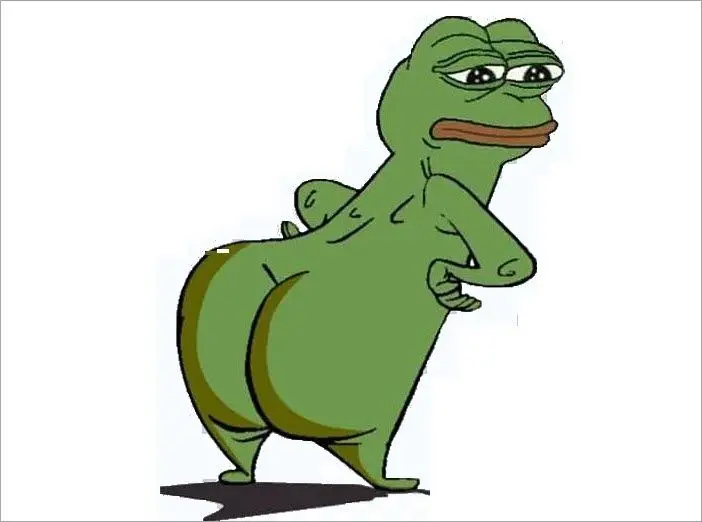 Ếch meme lắc đít hài hước và độc đáo